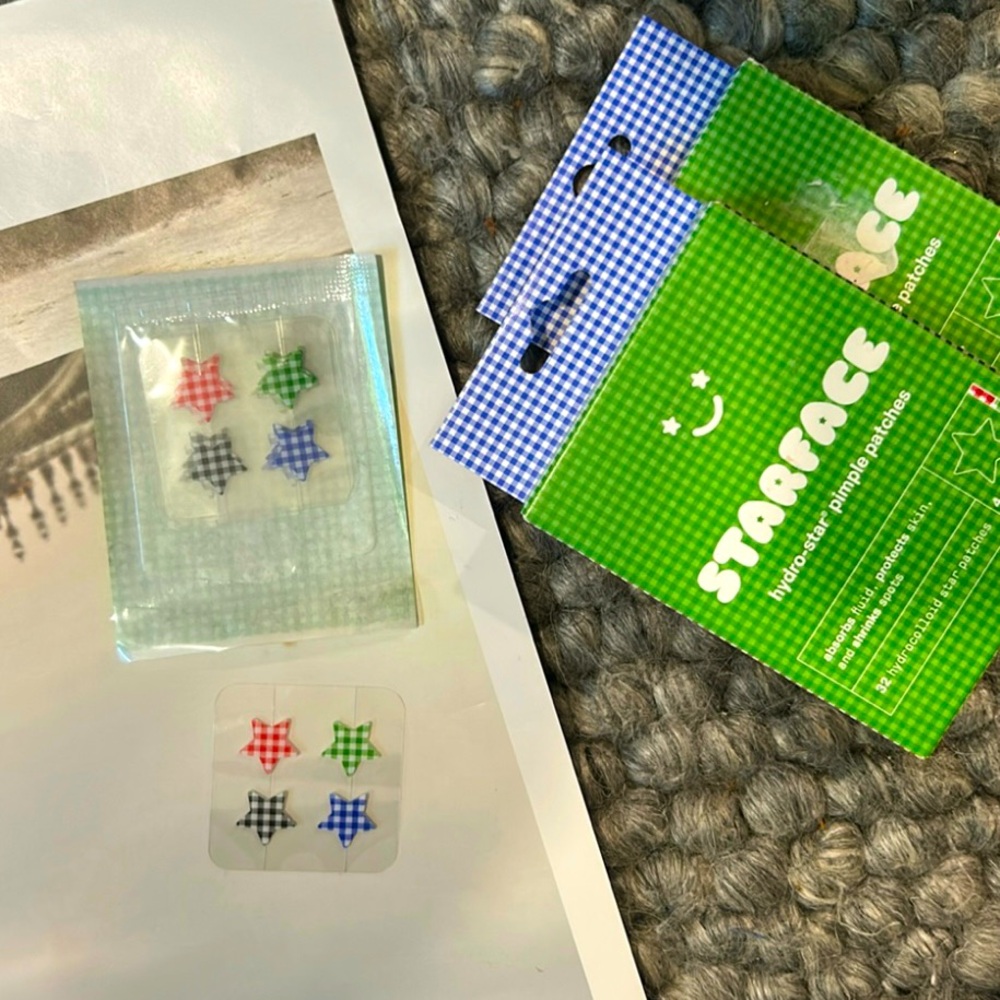 TWO NIB Starface Hydro-Star Checkered Pimple Patches DUO